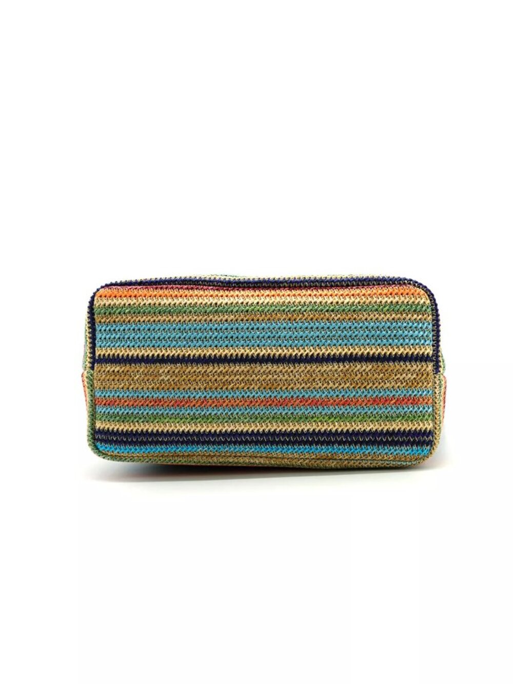 LIKE DREAMS Auburn Striped Straw Tote Bag ($50) - Picture 3 of 8